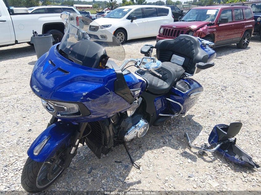 2023 Indian motorcycle co. Pursuit VIN 56KLDHRR1P3423092 IAAI salvage auction — SIDE, Regular (South Dakota), sold $6,100 on 2026-09-24 (photo 2)