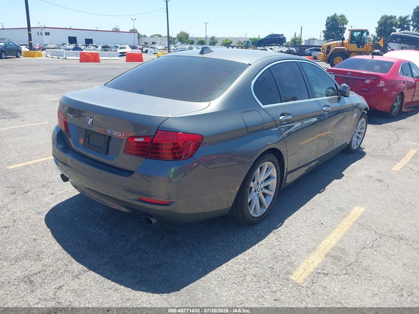 2015 BMW 5er VIN WBA5B1C56FD922526 IAAI salvage auction — FRONT END, Salvage Title, sold $1,850 on 2026-08-17 (photo 4)