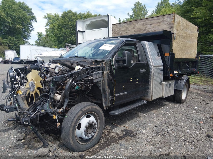 2020 Ford F550 VIN 1FDUF5HT5LDA03853 IAAI salvage auction — FRONT END, Salvage (Connecticut), sold $13,075 on 2026-08-20 (photo 2)