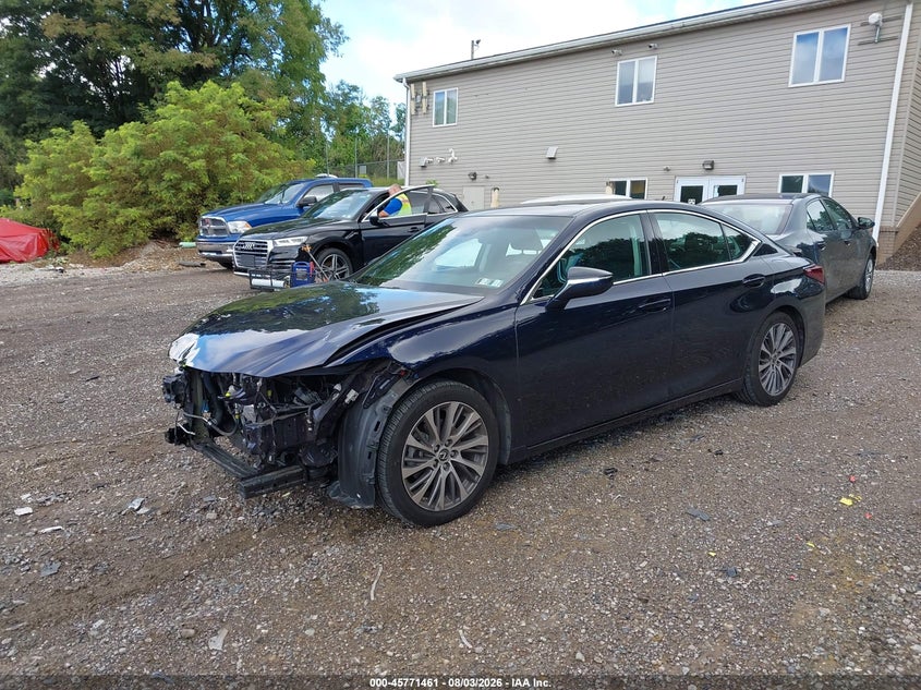 2021 Lexus ES VIN 58ADZ1B10MU109371 IAAI salvage auction — FRONT END, Salvage Title, sold $14,150 on 2026-09-11 (photo 2)