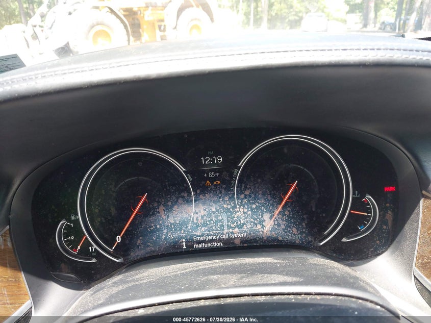 2018 BMW 7er VIN WBA7F2C58JG423866 IAAI salvage auction — LEFT FRONT, Clear (Virginia), sold $4,300 on 2026-08-04 (photo 7)