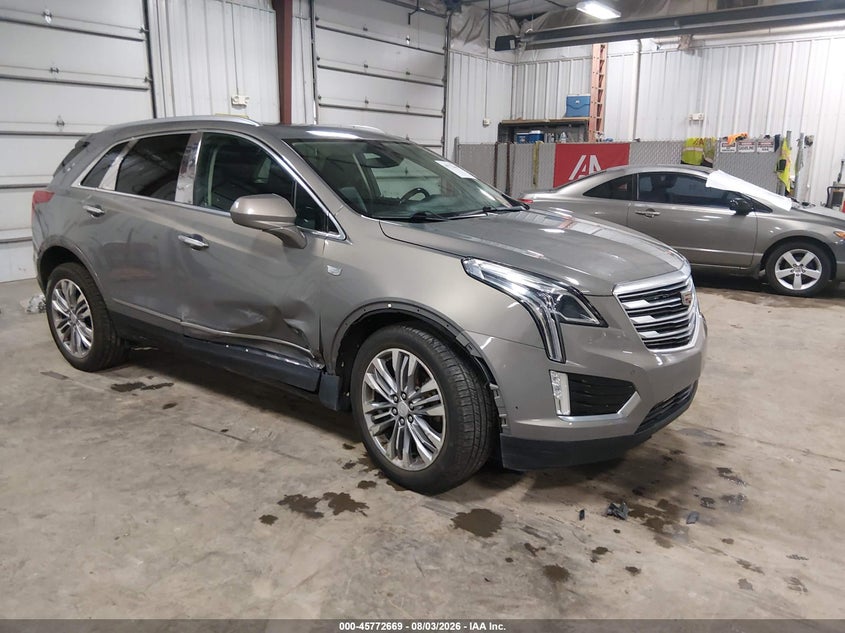 2017 Cadillac Xt5 VIN 1GYKNERS5HZ283380 IAAI salvage auction — RIGHT SIDE, Salvage Title, sold $1,650 on 2026-08-22 (photo 1)