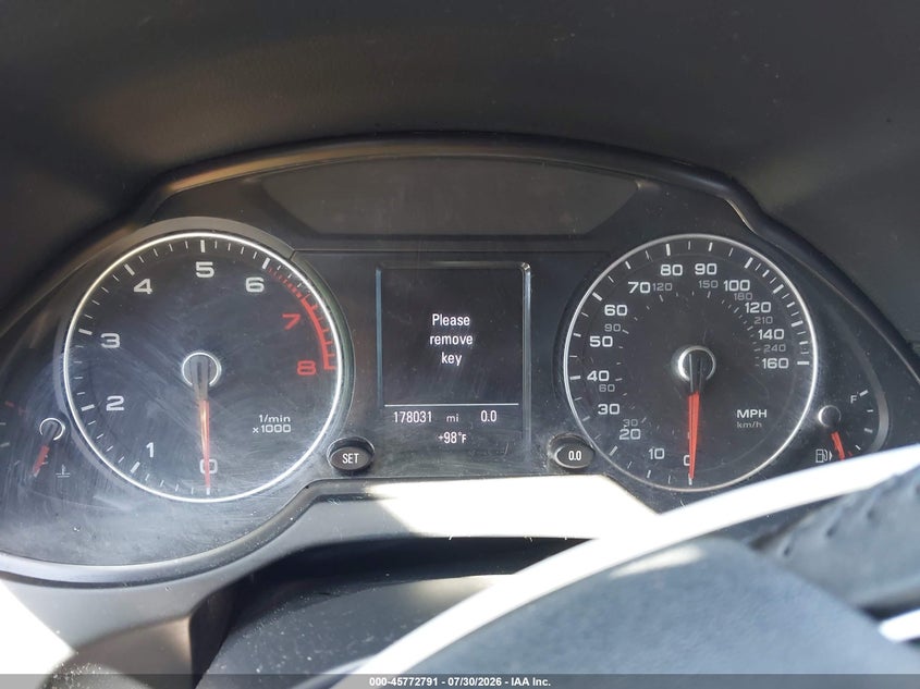 2014 Audi Q5 VIN WA1LFAFP6EA118846 IAAI salvage auction — RIGHT FRONT, Clear (New Mexico), sold $200 on 2026-09-14 (photo 7)