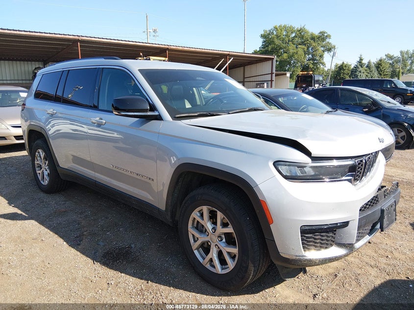 2021 Jeep Grand cherokee VIN 1C4RJKBG7M8123120 — IAAI salvage auction photo
