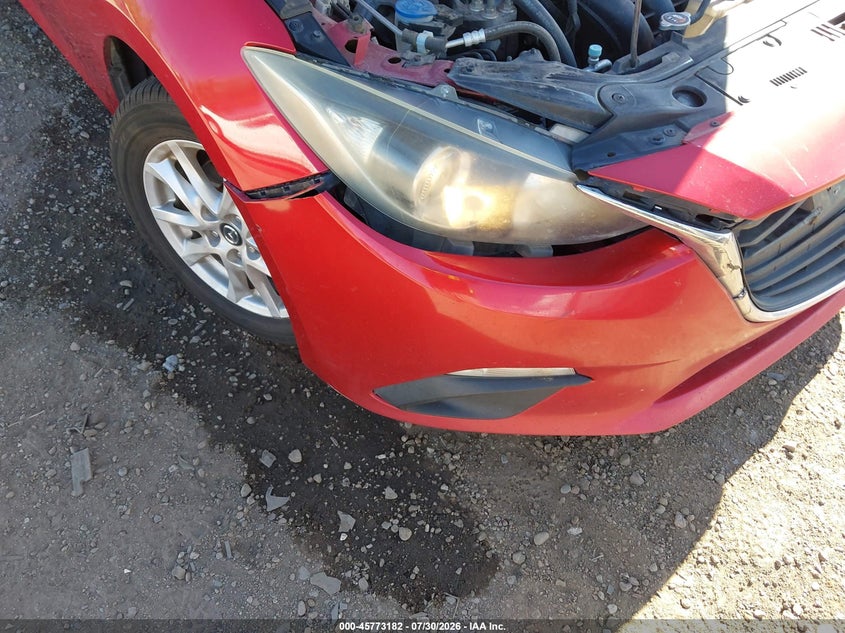 2014 Mazda 3 VIN JM1BM1V79E1116159 IAAI salvage auction — FRONT END, Salvage Title, sold $1,225 on 2026-08-31 (photo 6)