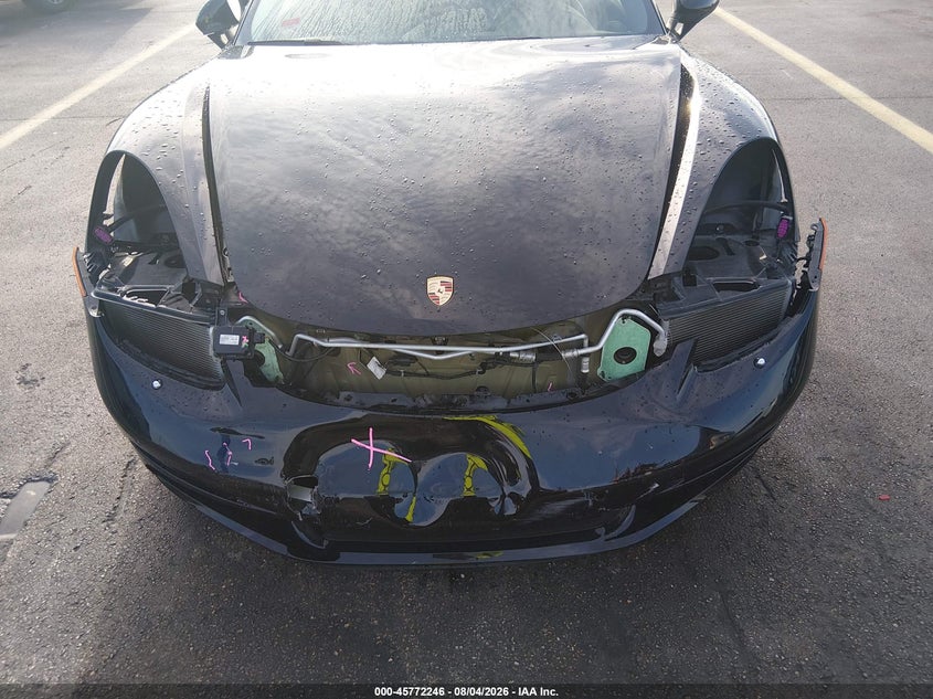 2018 Porsche 718 cayman VIN WP0AA2A83JS260173 IAAI salvage auction — FRONT END, Salvage Title, sold $25,000 on 2026-09-23 (photo 6)