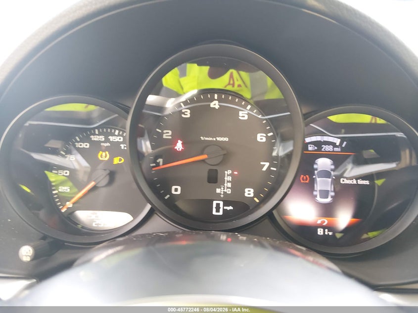 2018 Porsche 718 cayman VIN WP0AA2A83JS260173 IAAI salvage auction — FRONT END, Salvage Title, sold $25,000 on 2026-09-23 (photo 7)