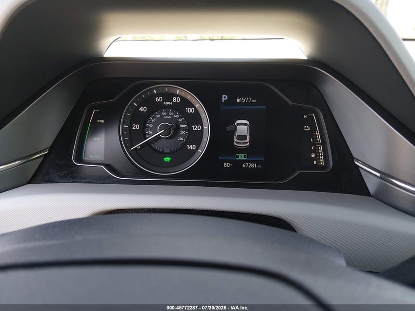 2020 Hyundai Ioniq hybrid VIN KMHC65LC2LU221672 IAAI salvage auction — NORMAL WEAR, SF97 (Virginia), sold $9,200 on 2026-08-19 (photo 7)