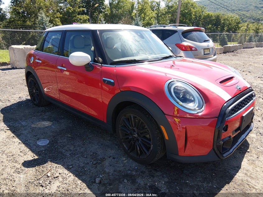 2022 Mini Hard top VIN WMW53DK05N2R65074 IAAI salvage auction — WATER/FLOOD, Salvage Title, sold $5,500 on 2026-08-15 (photo 1)