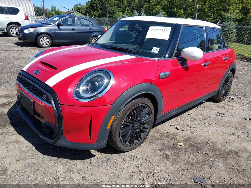 2022 Mini Hard top VIN WMW53DK05N2R65074 IAAI salvage auction — WATER/FLOOD, Salvage Title, sold $5,500 on 2026-08-15 (photo 2)