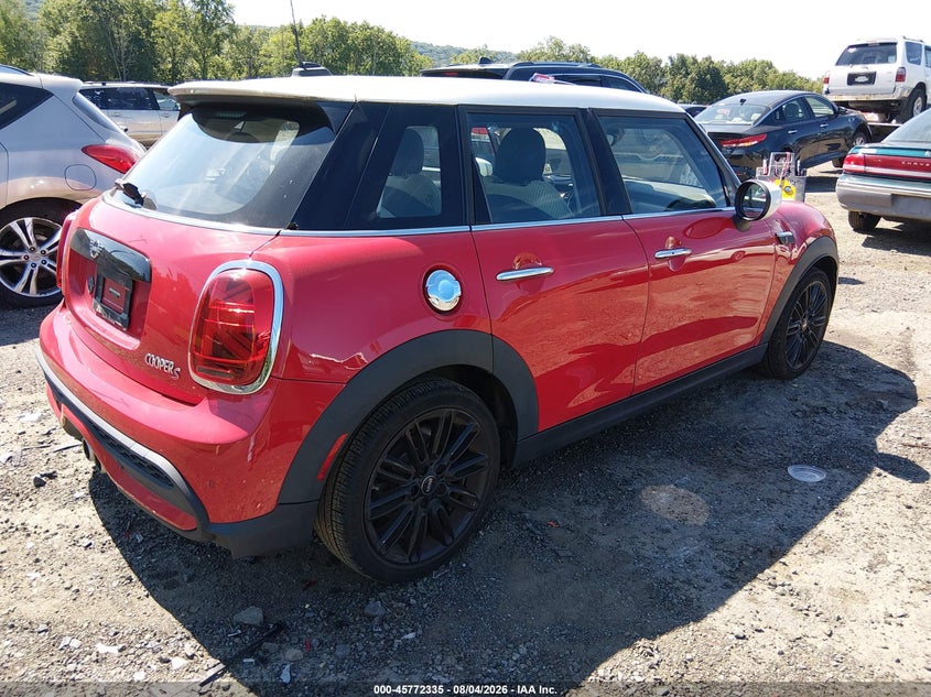 2022 Mini Hard top VIN WMW53DK05N2R65074 IAAI salvage auction — WATER/FLOOD, Salvage Title, sold $5,500 on 2026-08-15 (photo 4)
