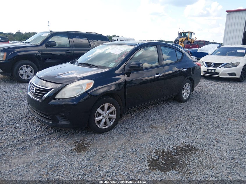 2014 Nissan Versa VIN 3N1CN7AP0EL807649 IAAI salvage auction — NORMAL WEAR, Clear (Mississippi), sold $450 on 2026-08-28 (photo 2)
