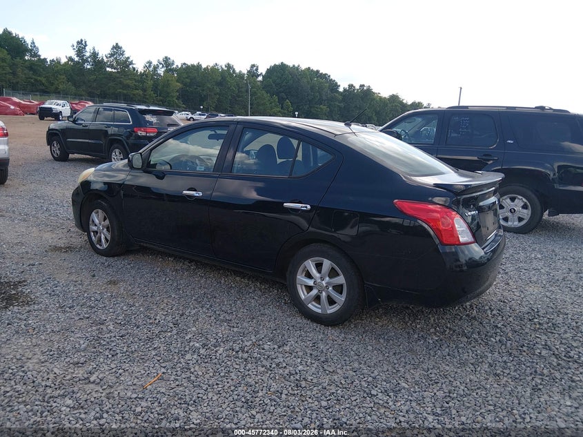 2014 Nissan Versa VIN 3N1CN7AP0EL807649 IAAI salvage auction — NORMAL WEAR, Clear (Mississippi), sold $450 on 2026-08-28 (photo 3)