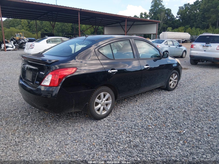 2014 Nissan Versa VIN 3N1CN7AP0EL807649 IAAI salvage auction — NORMAL WEAR, Clear (Mississippi), sold $450 on 2026-08-28 (photo 4)