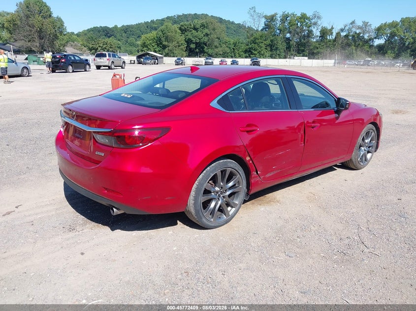 2016 Mazda 6 VIN JM1GJ1W58G1472777 IAAI salvage auction — FRONT END, Wait Title, sold $1,050 on 2026-10-12 (photo 4)