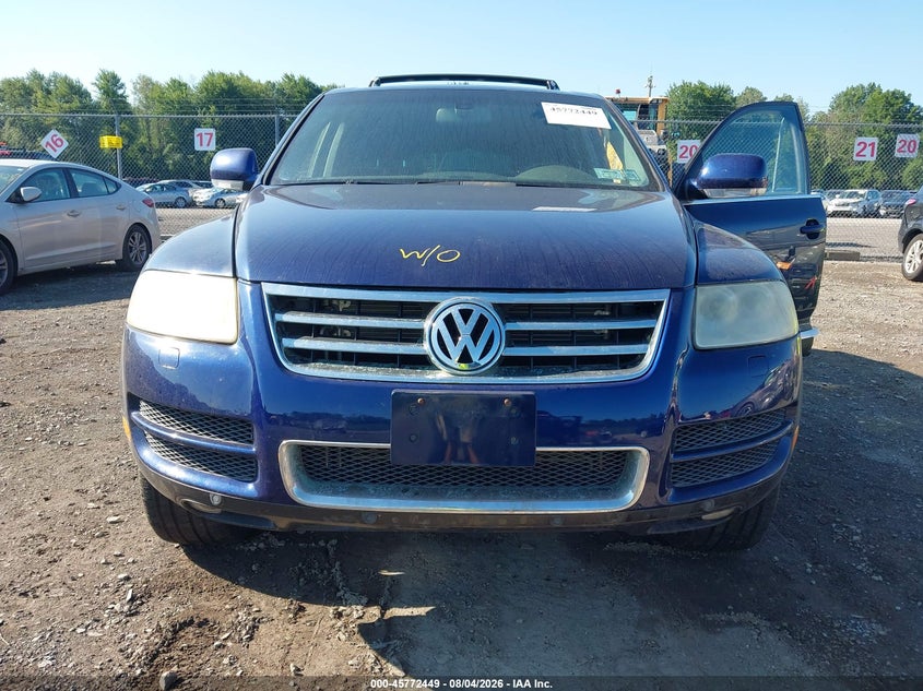 2004 Volkswagen Touareg VIN WVGCM67L64D013611 IAAI salvage auction — NORMAL WEAR, Clear (New York), sold $550 on 2026-08-06 (photo 6)