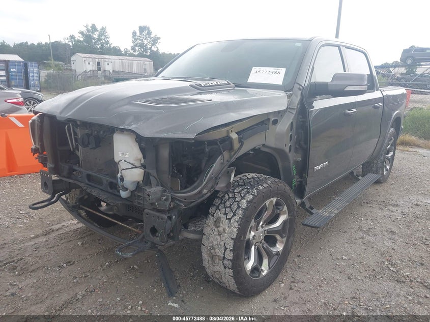 2019 Ram 1500 VIN 1C6SRFJT3KN820533 IAAI salvage auction — FRONT END, Salvage Title, sold $9,700 on 2026-08-21 (photo 2)