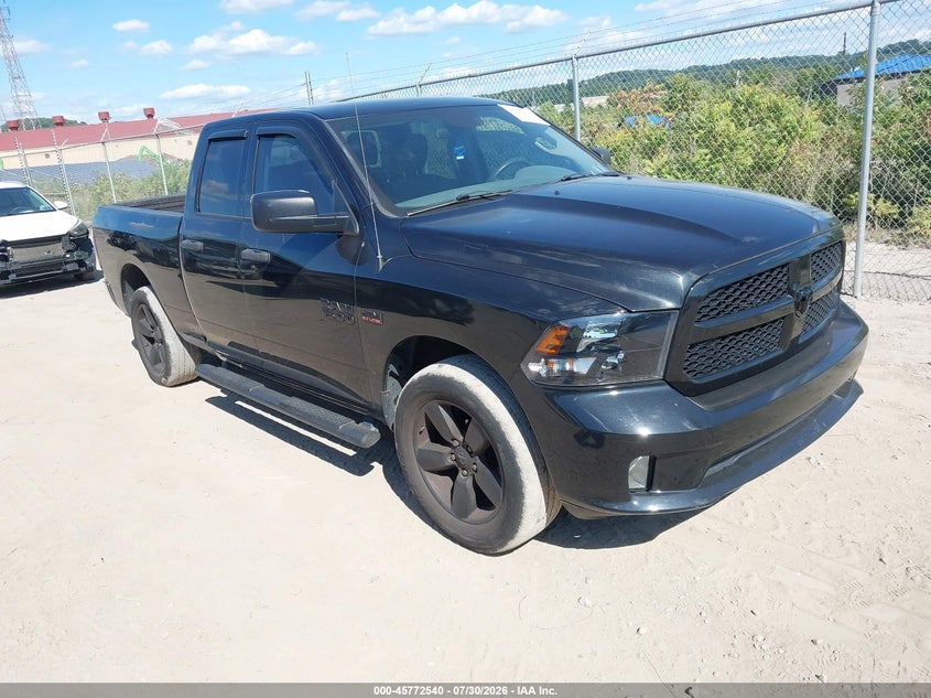 2018 Ram 1500 VIN 1C6RR7FT5JS193833 IAAI salvage auction — SIDE, Salvage Title, sold $3,950 on 2026-08-14 (photo 1)