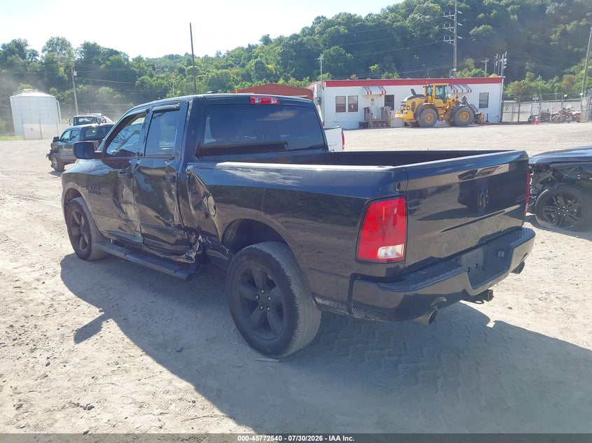 2018 Ram 1500 VIN 1C6RR7FT5JS193833 IAAI salvage auction — SIDE, Salvage Title, sold $3,950 on 2026-08-14 (photo 3)