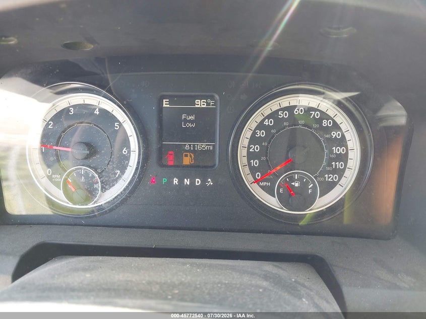 2018 Ram 1500 VIN 1C6RR7FT5JS193833 IAAI salvage auction — SIDE, Salvage Title, sold $3,950 on 2026-08-14 (photo 7)