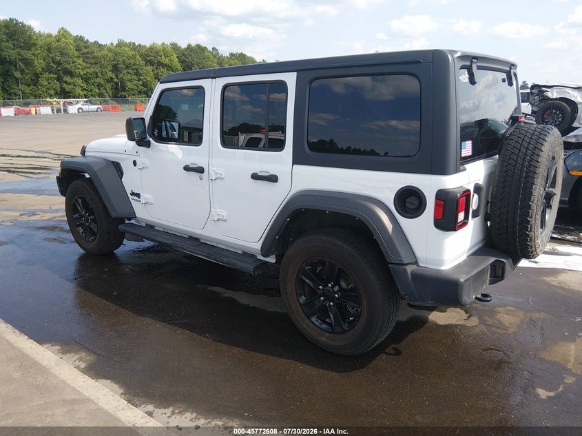2021 Jeep Wrangler / VIN 1C4HJXDN2MW649039 IAAI salvage auction — FRONT END, Salvage (North Carolina), sold $13,900 on 2026-09-02 (photo 3)