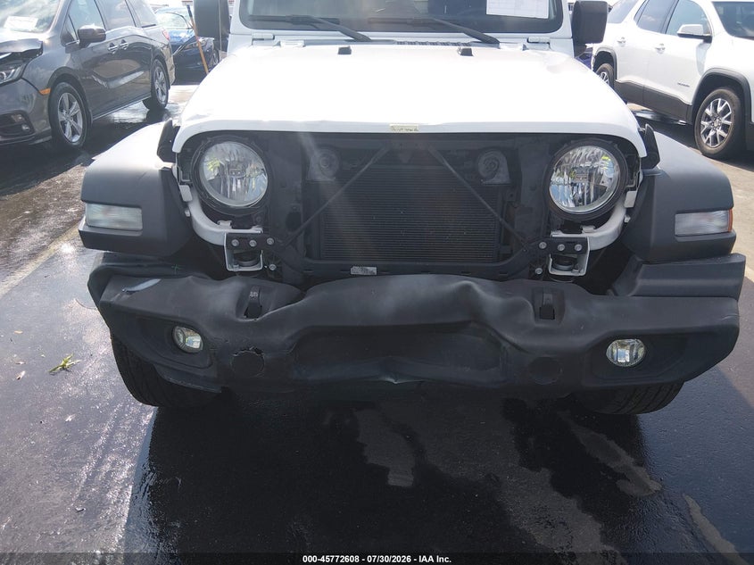 2021 Jeep Wrangler / VIN 1C4HJXDN2MW649039 IAAI salvage auction — FRONT END, Salvage (North Carolina), sold $13,900 on 2026-09-02 (photo 6)