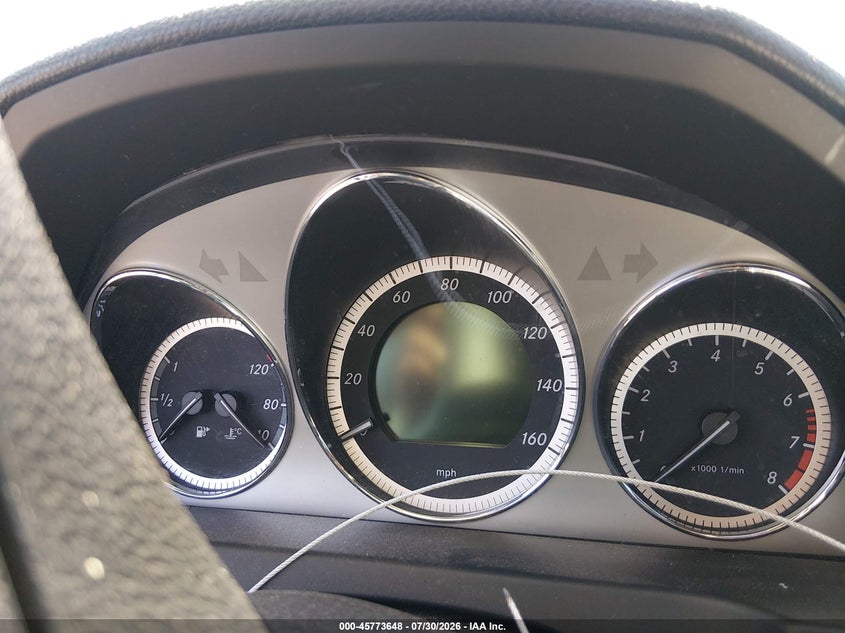 2009 Mercedes-benz C class VIN WDDGF54X69R060588 IAAI salvage auction — RIGHT FRONT, Salvage Title - Dealer (California), sold $300 on 2026-08-13 (photo 7)