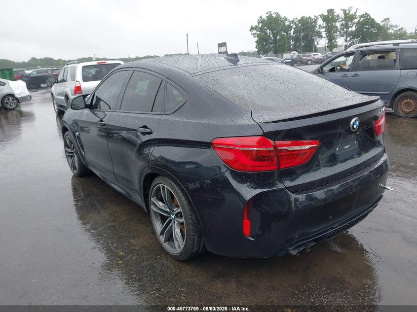 2016 BMW X6 m VIN 5YMKW8C51G0R43433 IAAI salvage auction — WATER/FLOOD, Rebuildable (Florida), sold $8,900 on 2026-08-20 (photo 3)