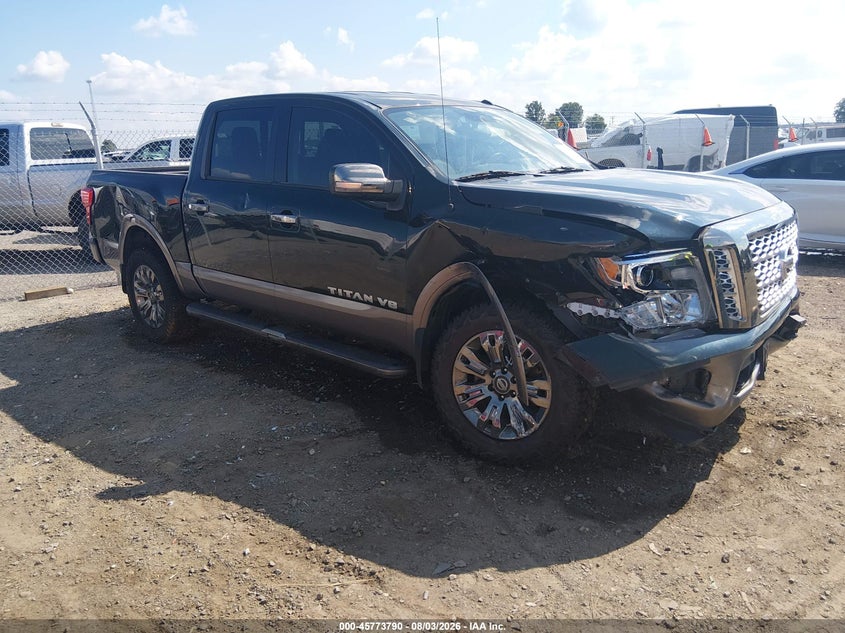 2019 Nissan TITAN VIN 1N6AA1E52KN518867 — IAAI salvage auction photo