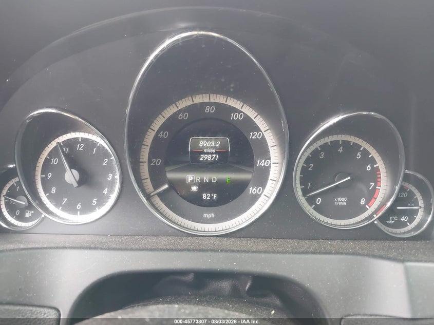 2013 Mercedes-benz E-klasse VIN WDDKJ8JB2DF214677 IAAI salvage auction — REAR END, Wait Title, sold $4,300 on 2026-08-30 (photo 7)