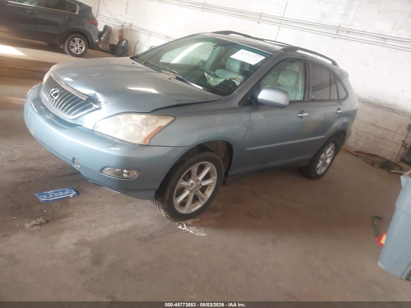 2009 Lexus Rx 350 VIN 2T2GK31U79C065079 IAAI salvage auction — RIGHT FRONT, Prior Salvage (Minnesota), sold $825 on 2026-09-10 (photo 2)