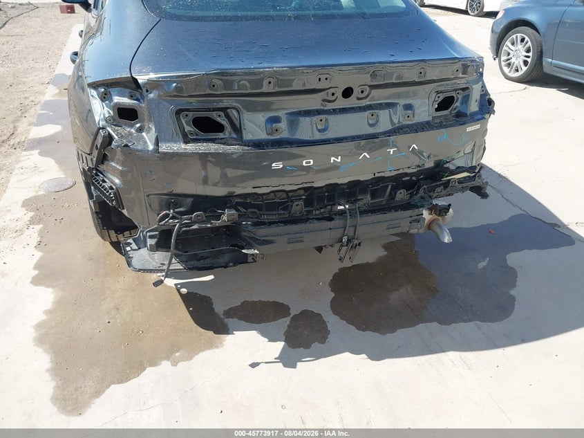 2026 Hyundai Sonata VIN KMHL24JJ1TA164728 IAAI salvage auction — REAR END, Salvage Title, sold $14,500 on 2026-09-22 (photo 6)