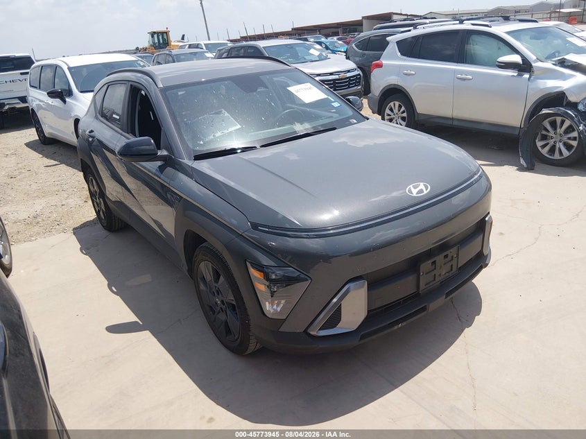 2026 Hyundai Kona VIN KM8HF3AB5TU440016 IAAI salvage auction — REAR END, Salvage Title, sold $8,000 on 2026-08-18 (photo 1)