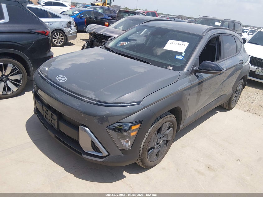 2026 Hyundai Kona VIN KM8HF3AB5TU440016 IAAI salvage auction — REAR END, Salvage Title, sold $8,000 on 2026-08-18 (photo 2)
