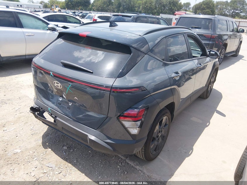 2026 Hyundai Kona VIN KM8HF3AB5TU440016 IAAI salvage auction — REAR END, Salvage Title, sold $8,000 on 2026-08-18 (photo 4)