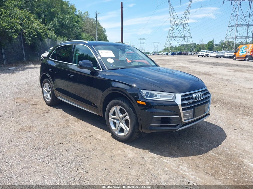2019 Audi Q5 VIN WA1ANAFY2K2121929 — IAAI salvage auction photo