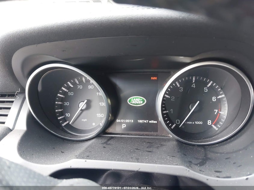 2014 Land rover Range rover evoque VIN SALVT2BG6EH877967 IAAI salvage auction — FRONT END, Rebuildable (Florida), sold $1,800 on 2026-08-23 (photo 7)