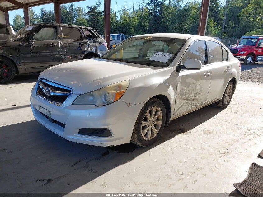 2011 Subaru LEGACY VIN 4S3BMBC62B3212537 IAAI salvage auction — LEFT SIDE, Bill Of Sale (Washington), sold $1,400 on 2026-08-24 (photo 2)