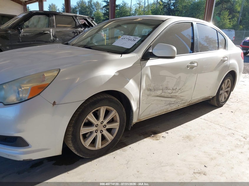 2011 Subaru LEGACY VIN 4S3BMBC62B3212537 IAAI salvage auction — LEFT SIDE, Bill Of Sale (Washington), sold $1,400 on 2026-08-24 (photo 6)