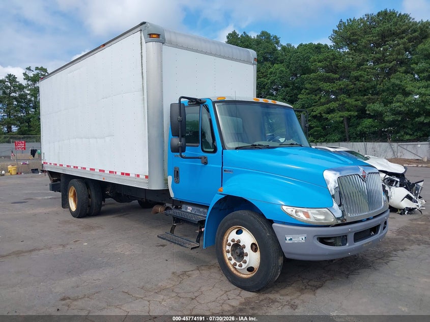 2013 International 4000 series VIN 1HTJTSKM3DH352121 IAAI salvage auction — LEFT & RIGHT, Sf97 (New York), sold $7,100 on 2026-08-20 (photo 1)