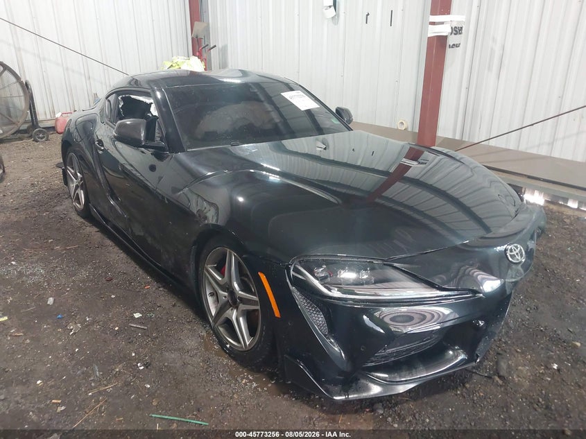 2021 Toyota Supra VIN WZ1DB0C08MW044842 — IAAI salvage auction photo