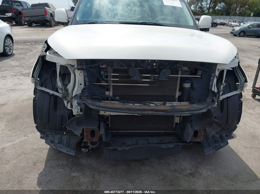2013 Infiniti Qx56 VIN JN8AZ2NE3D9040184 IAAI salvage auction — FRONT END, Salvage (California), sold $2,550 on 2026-08-19 (photo 6)