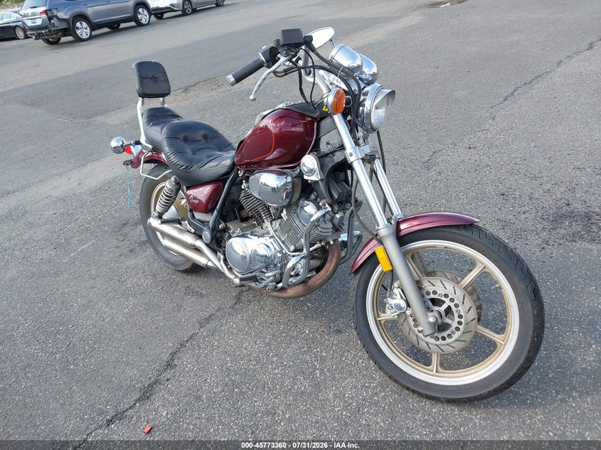 1992 Yamaha Xv750 VIN JYA3ALE02NA024382 IAAI salvage auction — NORMAL WEAR, Clear (New Jersey), sold $25 on 2026-08-24 (photo 2)