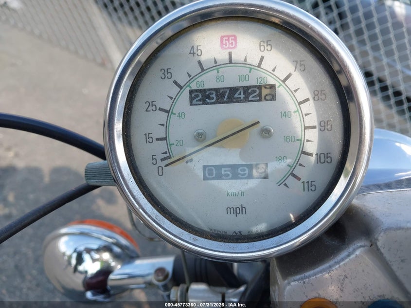 1992 Yamaha Xv750 VIN JYA3ALE02NA024382 IAAI salvage auction — NORMAL WEAR, Clear (New Jersey), sold $25 on 2026-08-24 (photo 7)