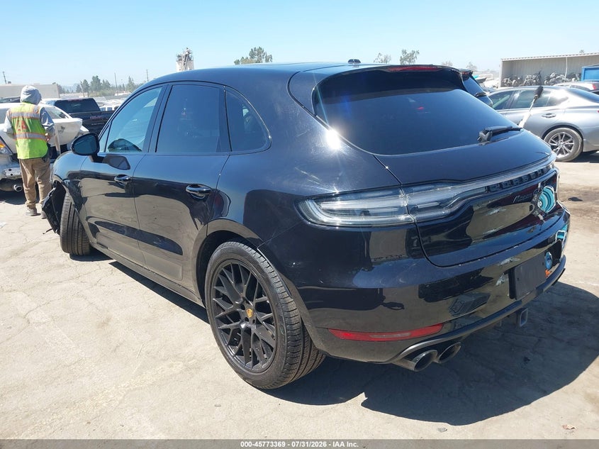 2021 Porsche Macan VIN WP1AG2A53MLB52380 IAAI salvage auction — FRONT END, Salvage (California), sold $19,800 on 2026-08-10 (photo 3)