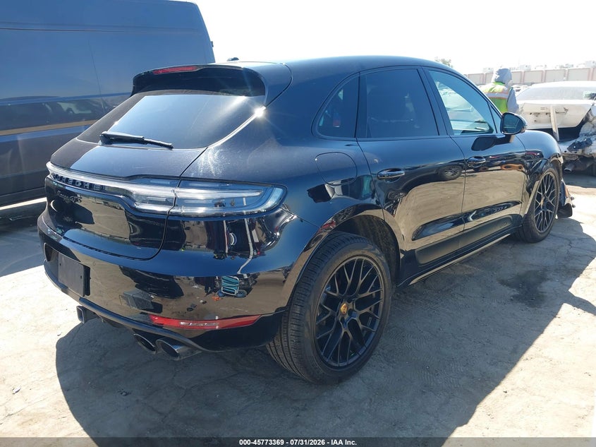 2021 Porsche Macan VIN WP1AG2A53MLB52380 IAAI salvage auction — FRONT END, Salvage (California), sold $19,800 on 2026-08-10 (photo 4)