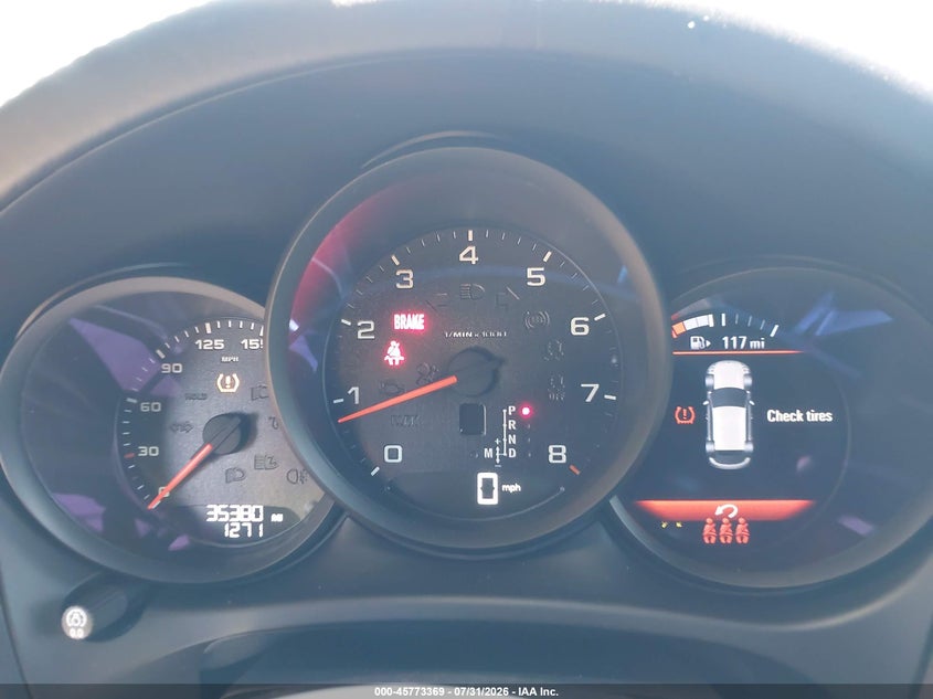 2021 Porsche Macan VIN WP1AG2A53MLB52380 IAAI salvage auction — FRONT END, Salvage (California), sold $19,800 on 2026-08-10 (photo 7)