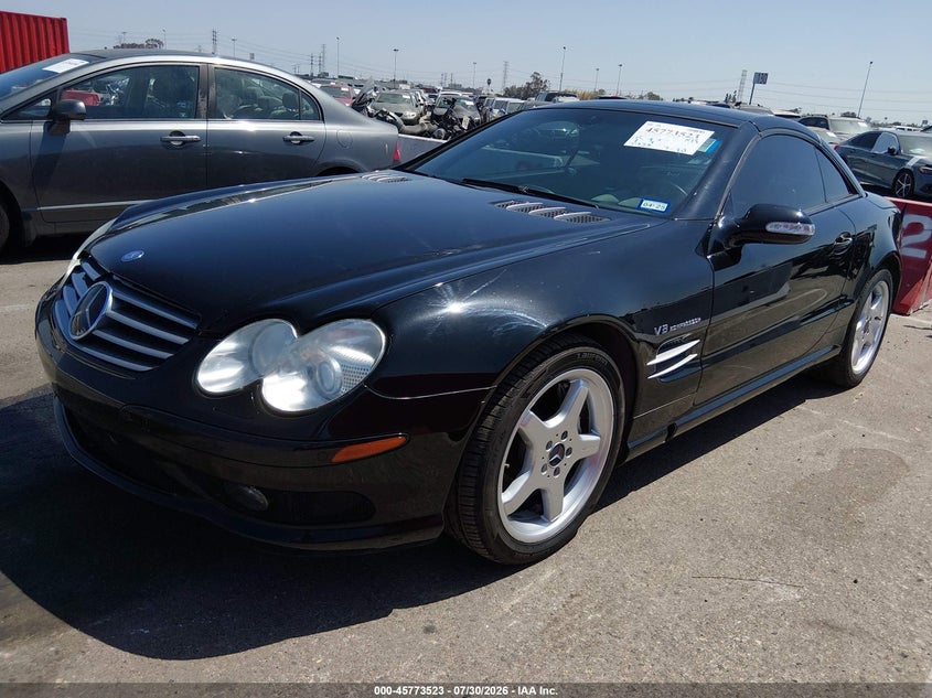 2003 Mercedes-benz Sl-class VIN WDBSK74F83F056214 IAAI salvage auction — NORMAL WEAR, Clear (Montana), sold $8,300 on 2026-08-13 (photo 2)