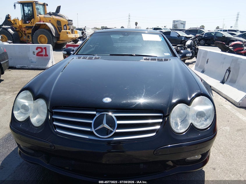 2003 Mercedes-benz Sl-class VIN WDBSK74F83F056214 IAAI salvage auction — NORMAL WEAR, Clear (Montana), sold $8,300 on 2026-08-13 (photo 6)