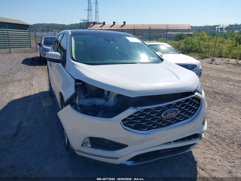 2022 Ford Edge VIN 2FMPK4K94NBA85549 IAAI salvage auction — FRONT END, Salvage (Pennsylvania), sold $11,275 on 2026-08-18 (photo 6)